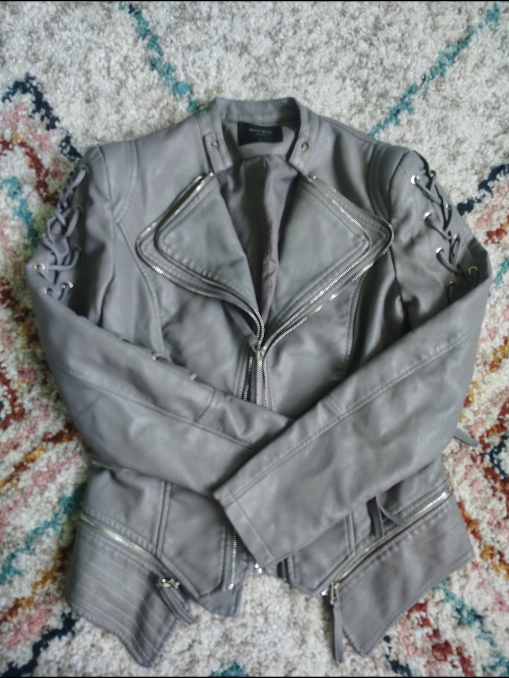 Noemi Kent Paris Polyester Blend Jacket Xl Euc